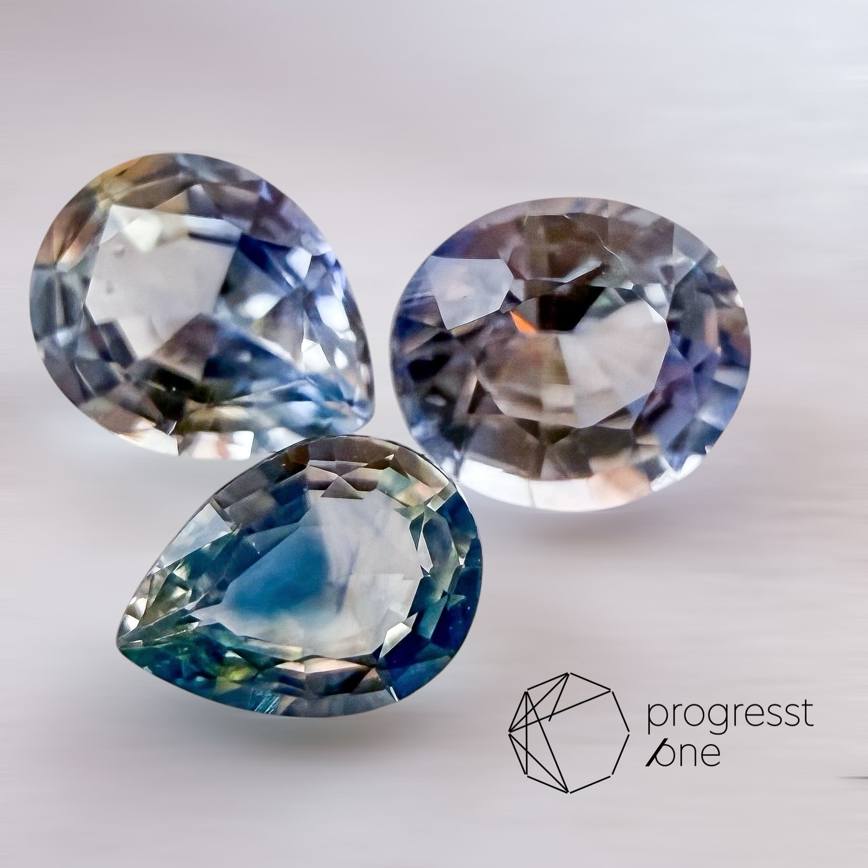バイカラーサファイア0.25-0.54ct | progresstone