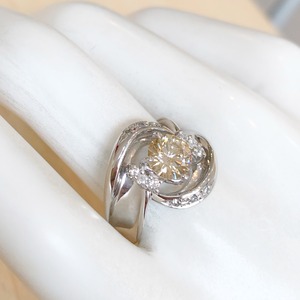 ✨大粒✨1ctUP❣️ダイヤモンド ダイヤ Pt900 リング 指輪 プラチナ