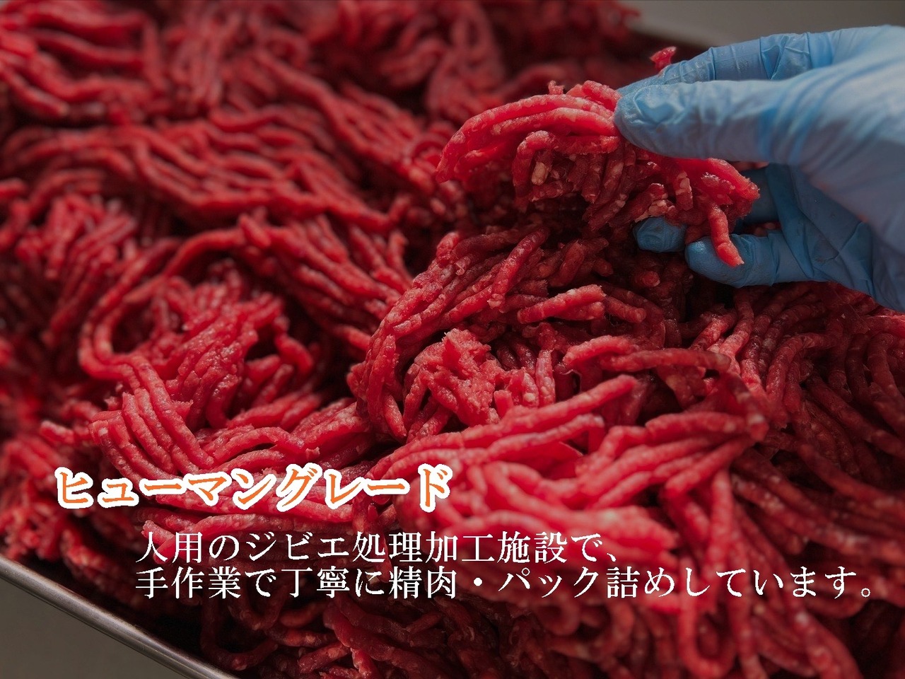 【ペット用】鹿肉ミンチ 200g