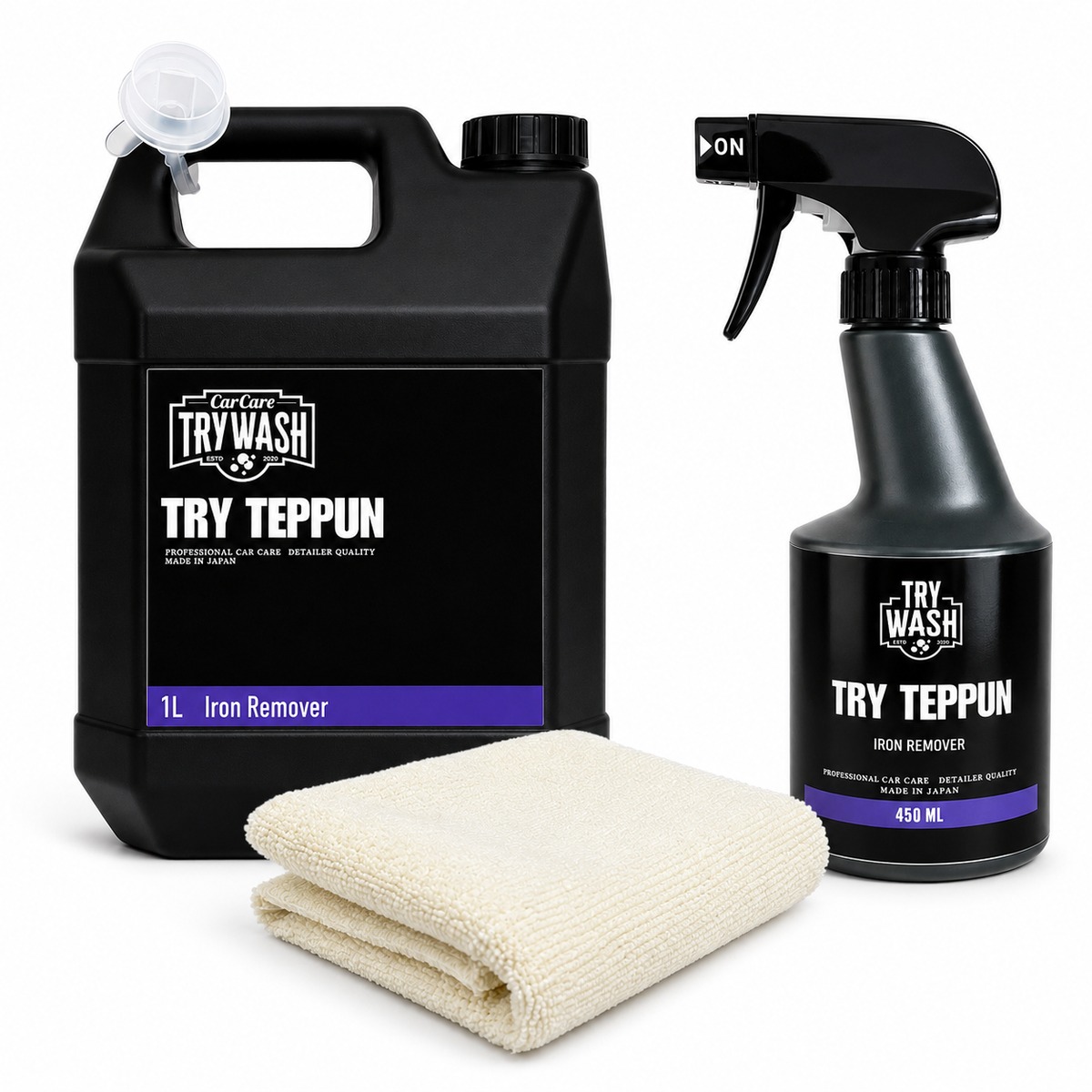鉄粉除去剤 トライテップン TRY TEPPUN 4000ml ・詰め替え用空ボトル