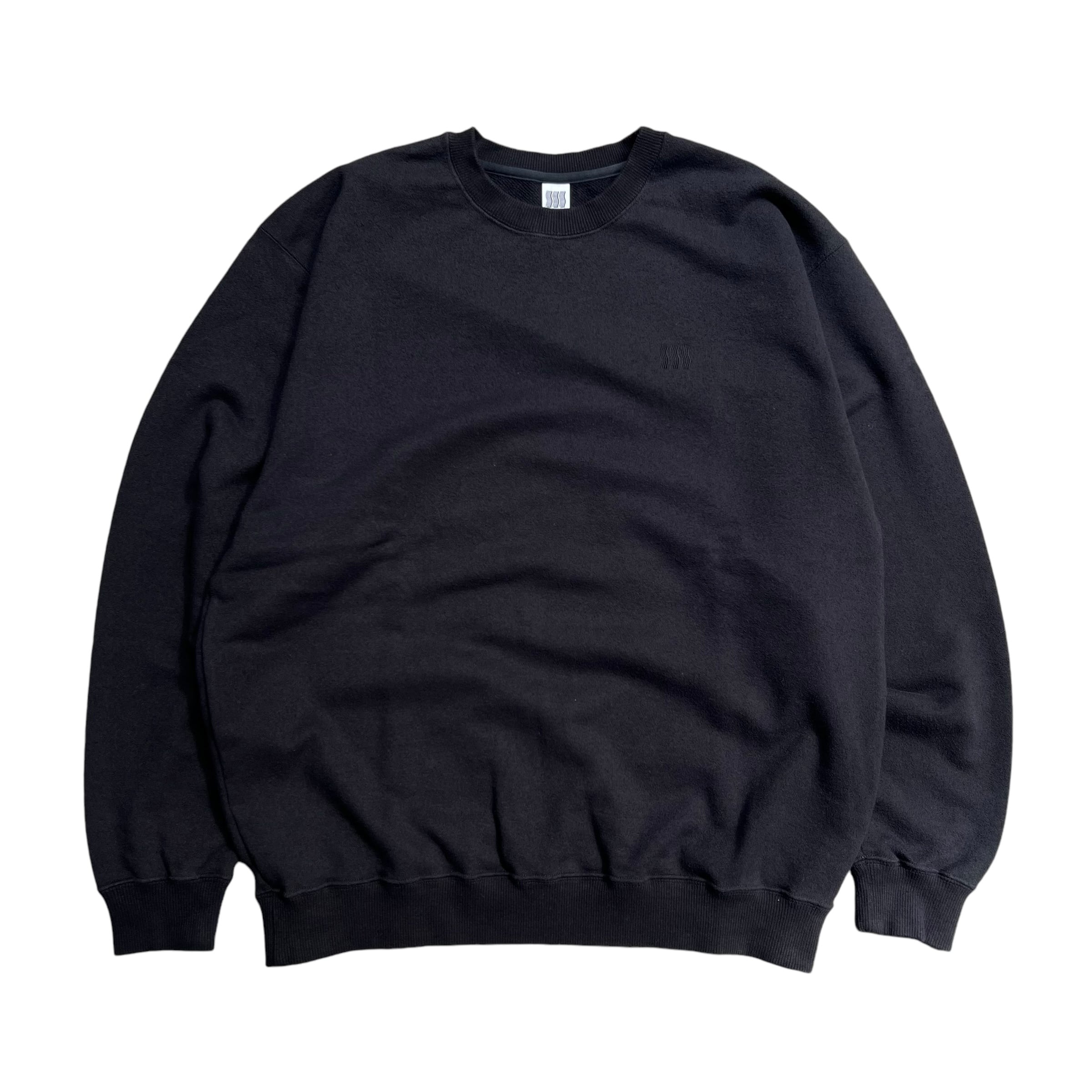 コンフォータブルリーズン BOUCLE LOGO SWEAT BLACK L