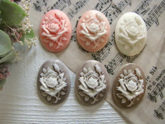 カボション＊カメオ 花/セレクト雑貨 | ハンドメイド雑貨La fleur