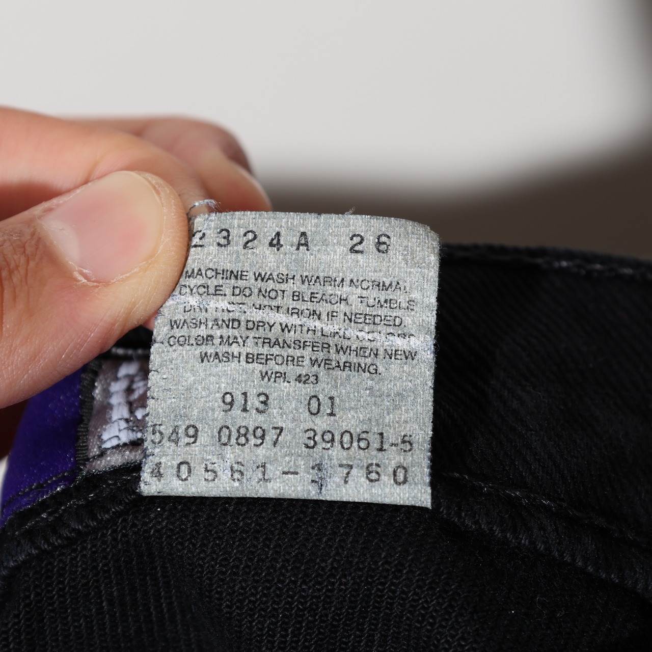 美品 34×32 USA 97年 Baggy Silvertab Levi’s ブラックデニムパンツ リーバイス シルバータブ