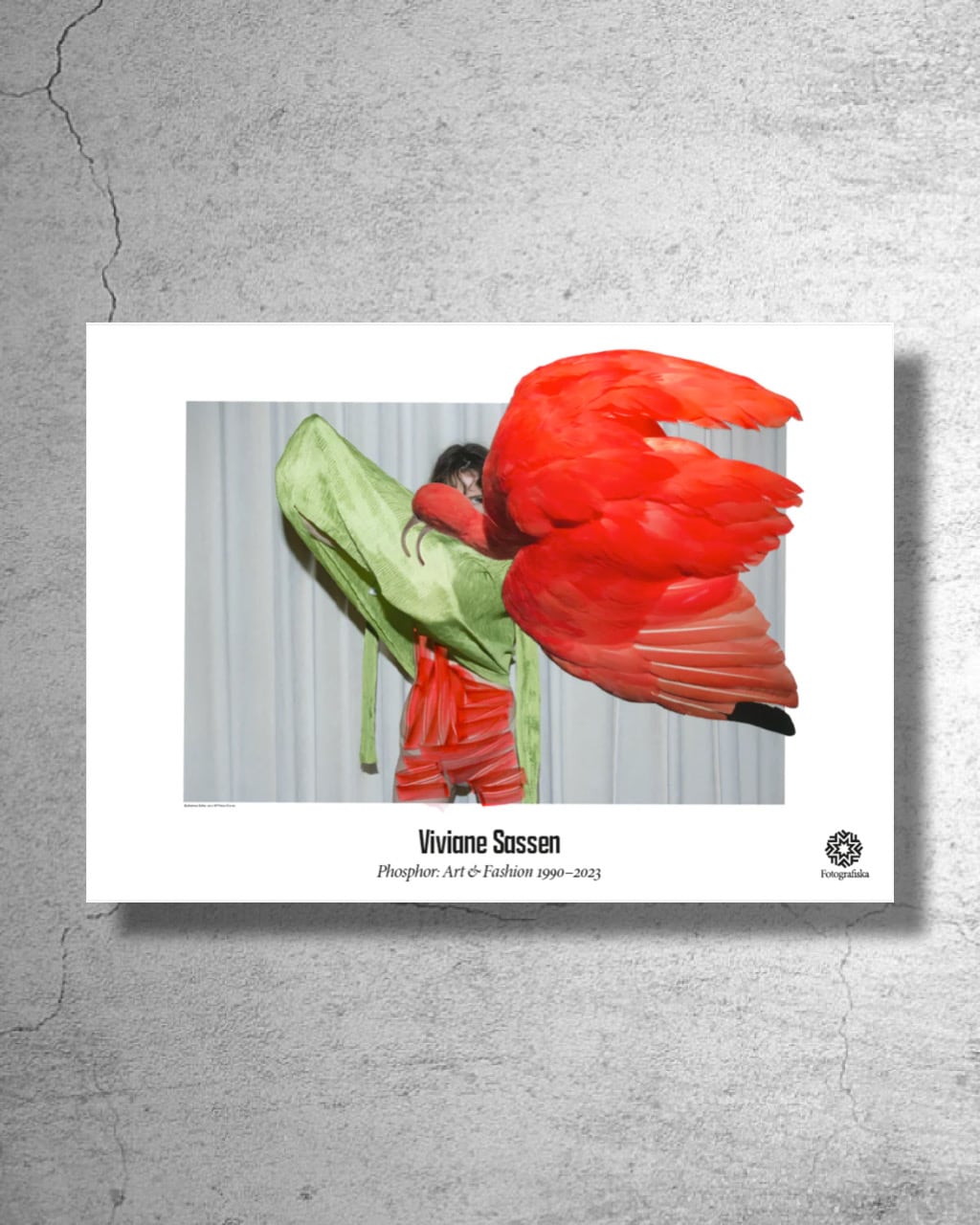 【新作】写真家 『ヴィヴィアン・サッセン』2024年スウェーデンでの個展ポスター