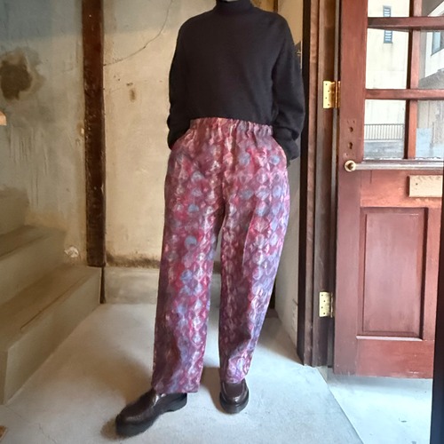 【展示会限定12/31迄】rétela /リテラ　 #47-2 Tuck pants/ タックパンツ　