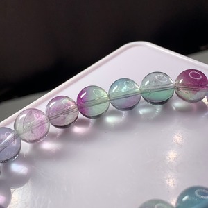 A4.優しいグラデーションフローライトブレスレット