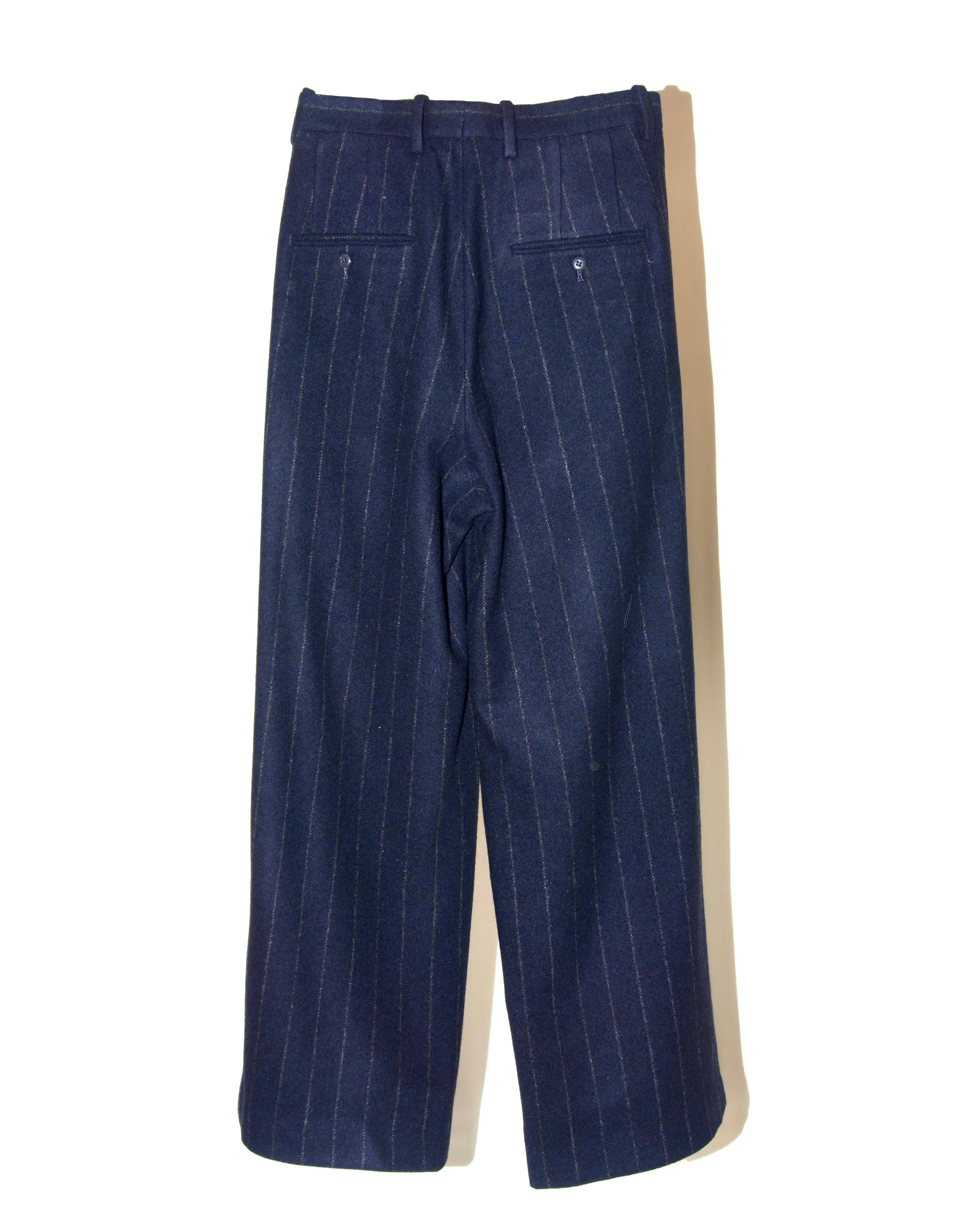 パンツ m's braque TUCKED BAGGY PANTS NAVY m's braque】TUCKED BAGGY PANTS / Navy Check – TOKIS