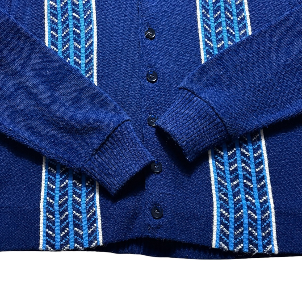 vintage 1970’s stripe cardigan
