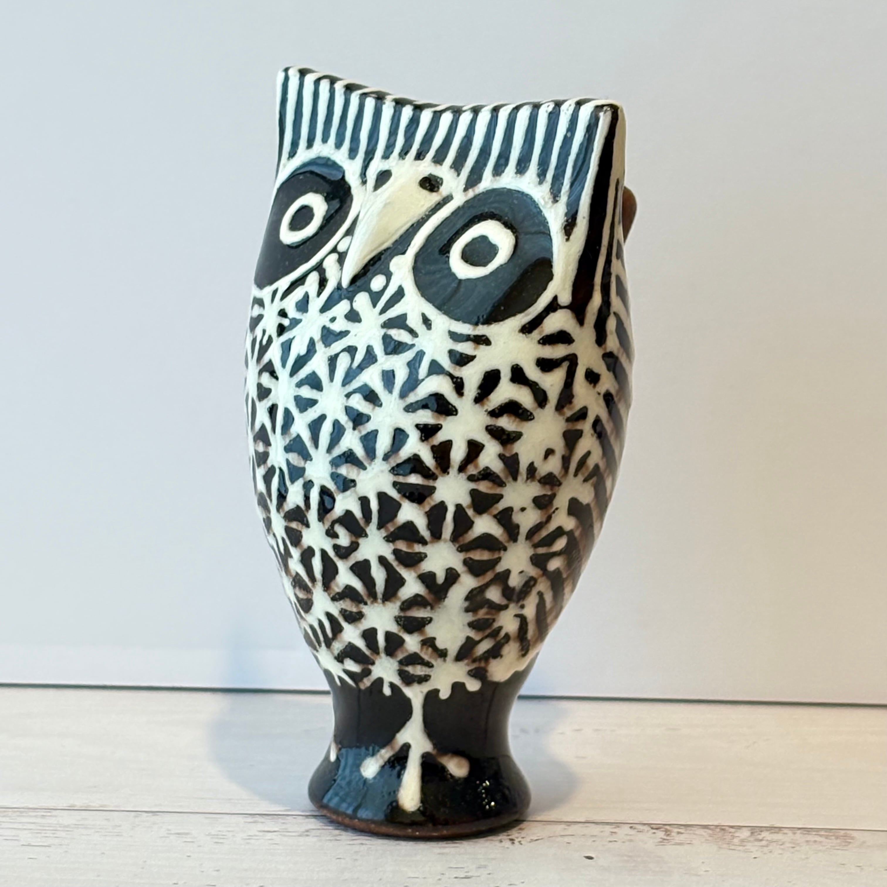 790 リトアニア 陶器の笛/フクロウ | attic