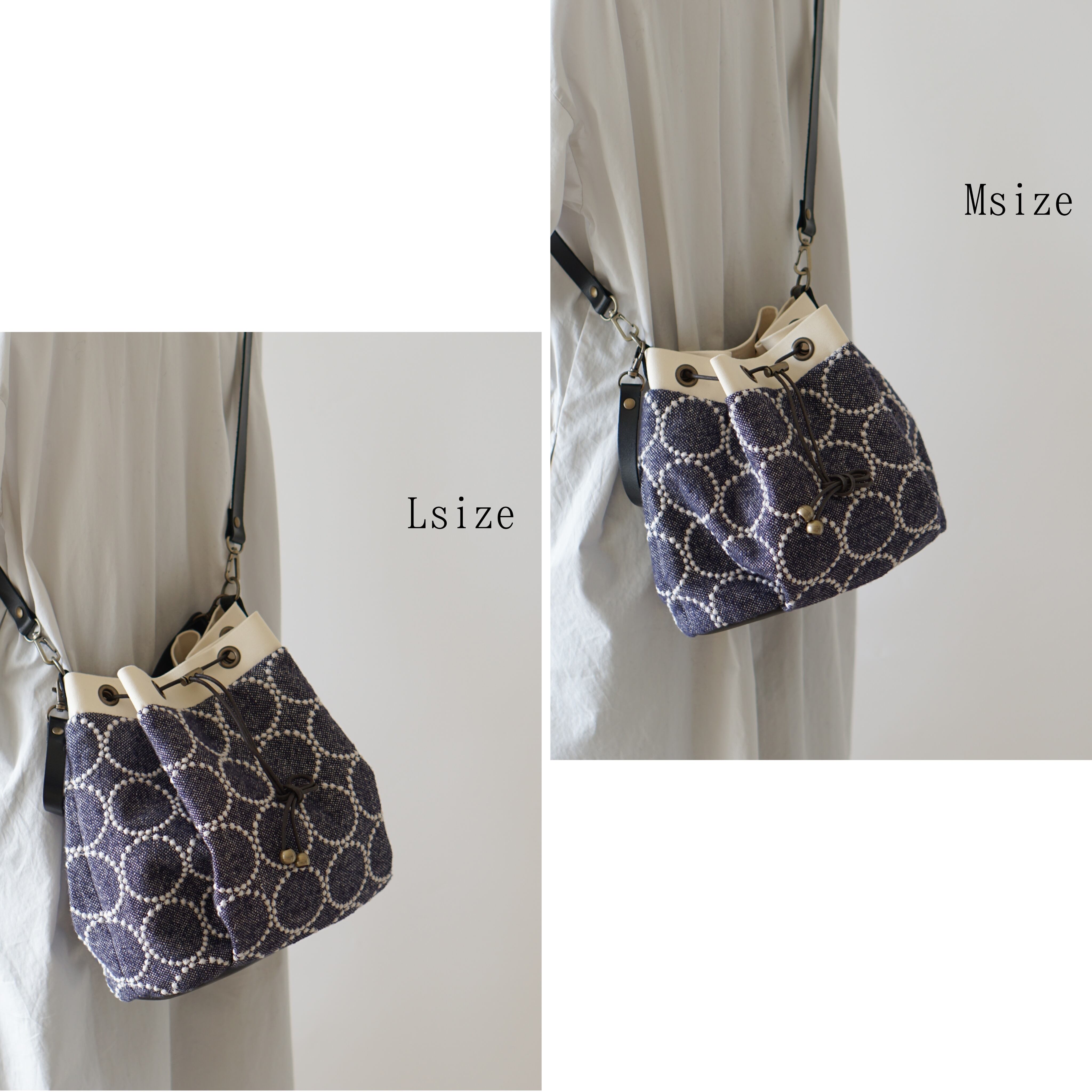 forest tile gray ミナペルホネン ボストンバッグ 【公式通販】