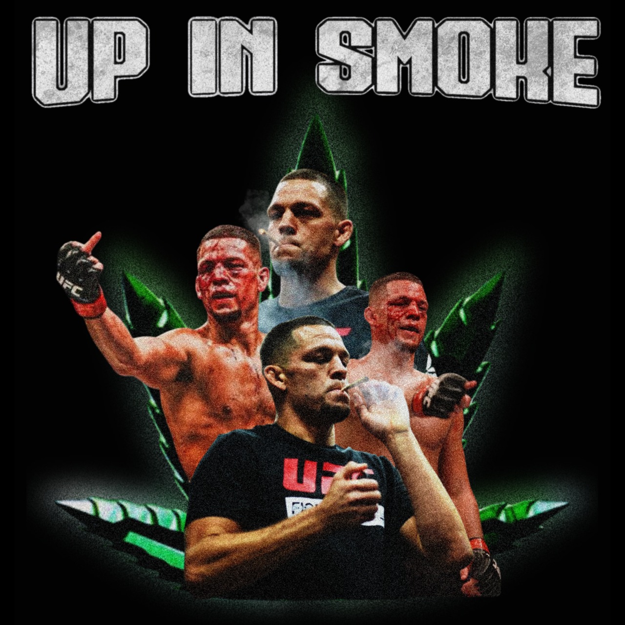 420collection Diaz UP IN SMOKE Tee