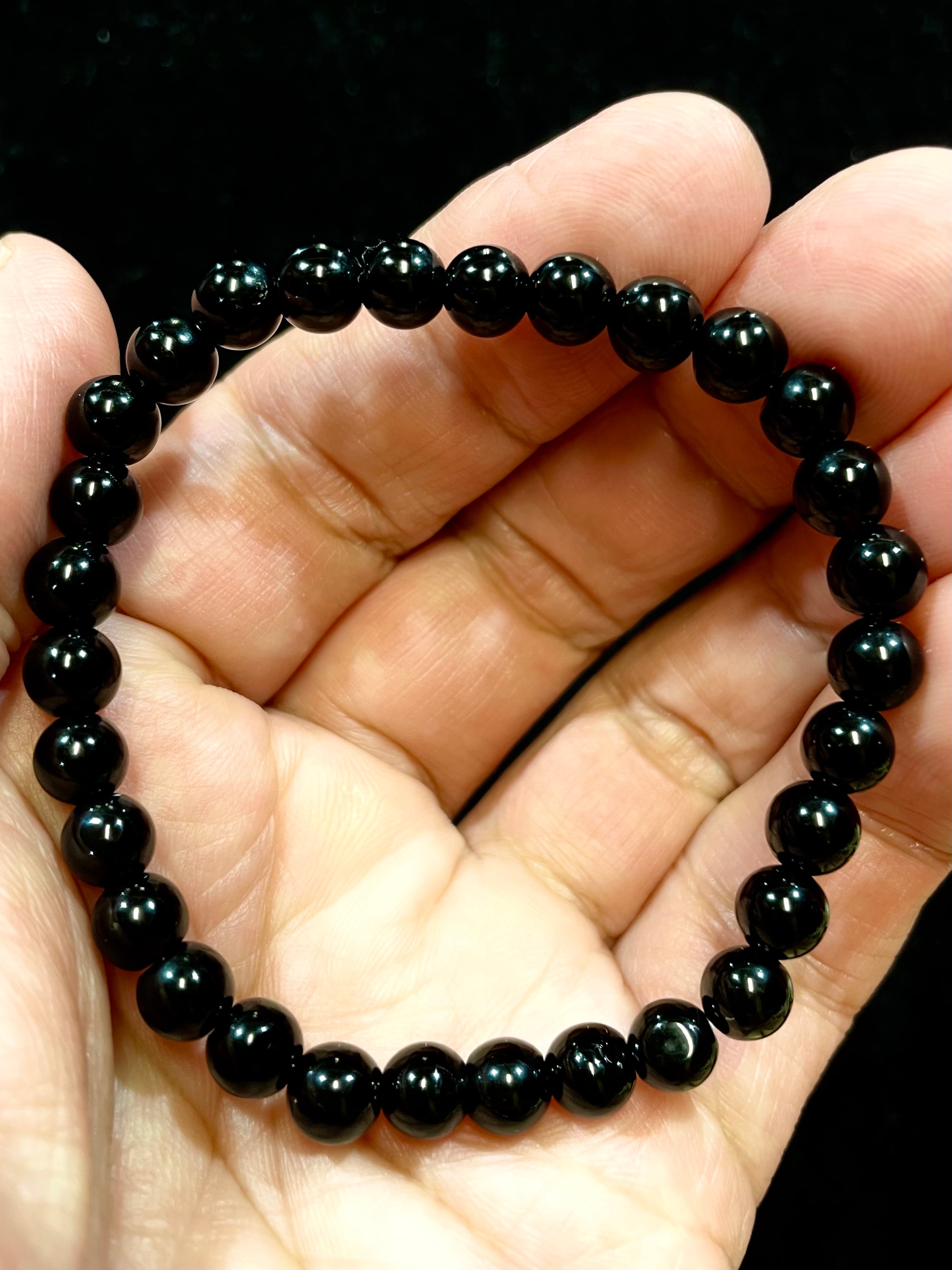 ☆モルダバイト＆モリオン ブレスレット☆おまけ付き ☆モルダバイト＆モリオン ブレスレット☆おまけ付き