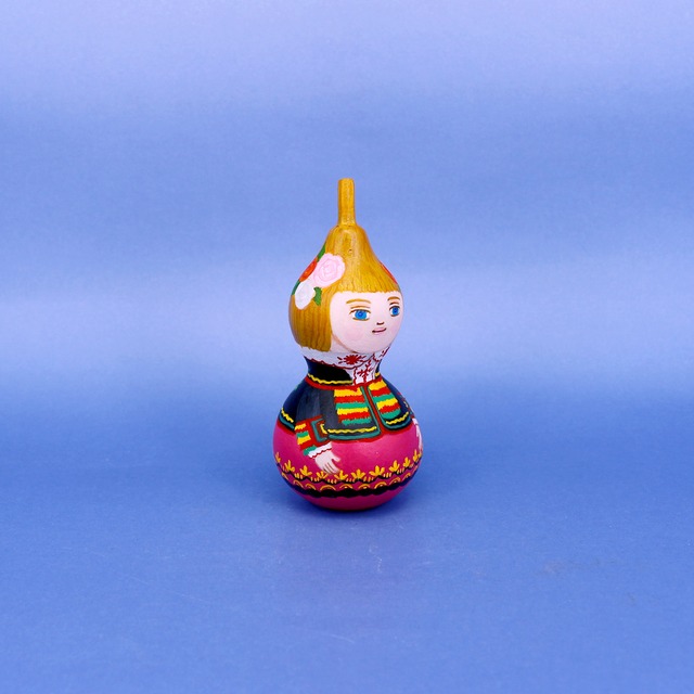 《 柏木リエ 》ひょうたんDoll　ポーランド（Poland）