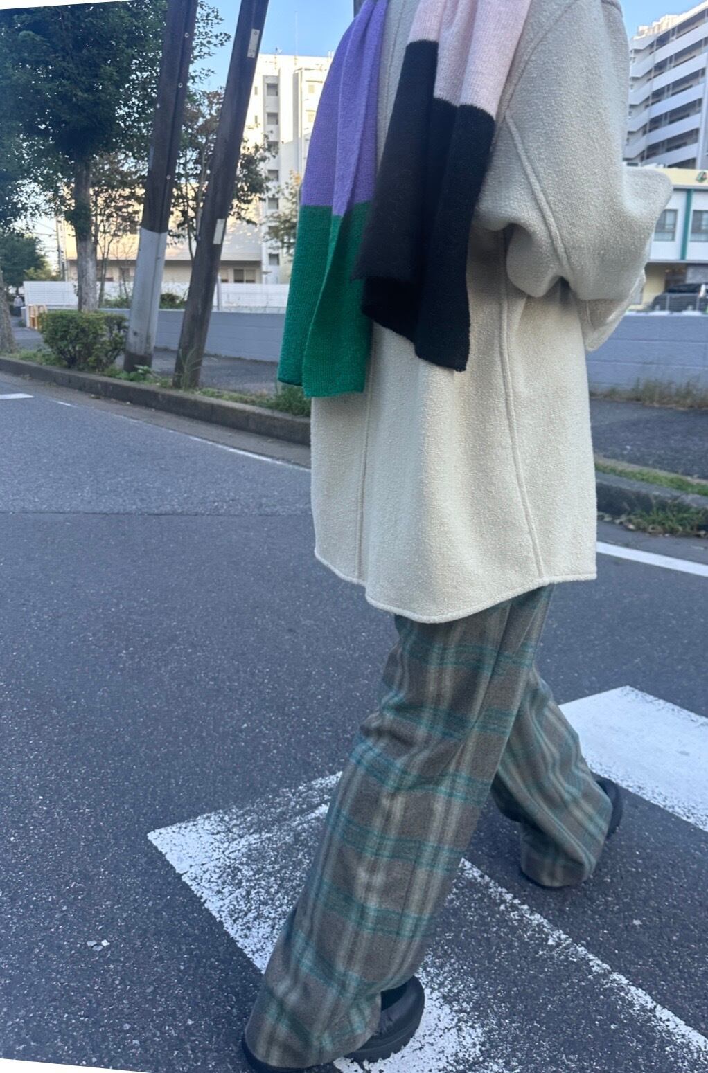 AURALEE  [HOMESPUN TWEED SHIRT BLOUSON]