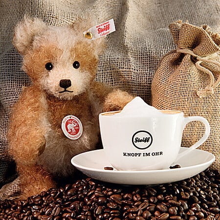 Steiff シュタイフ 世界限定 テディベア ベノタイム コーヒー カップ