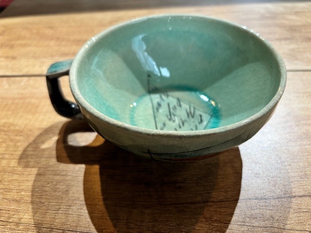 アーティストスープカップ  [カラー: グリーン]