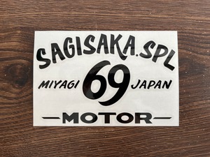 【送料無料!!】　　オリジナルステッカー(69MOTOR)