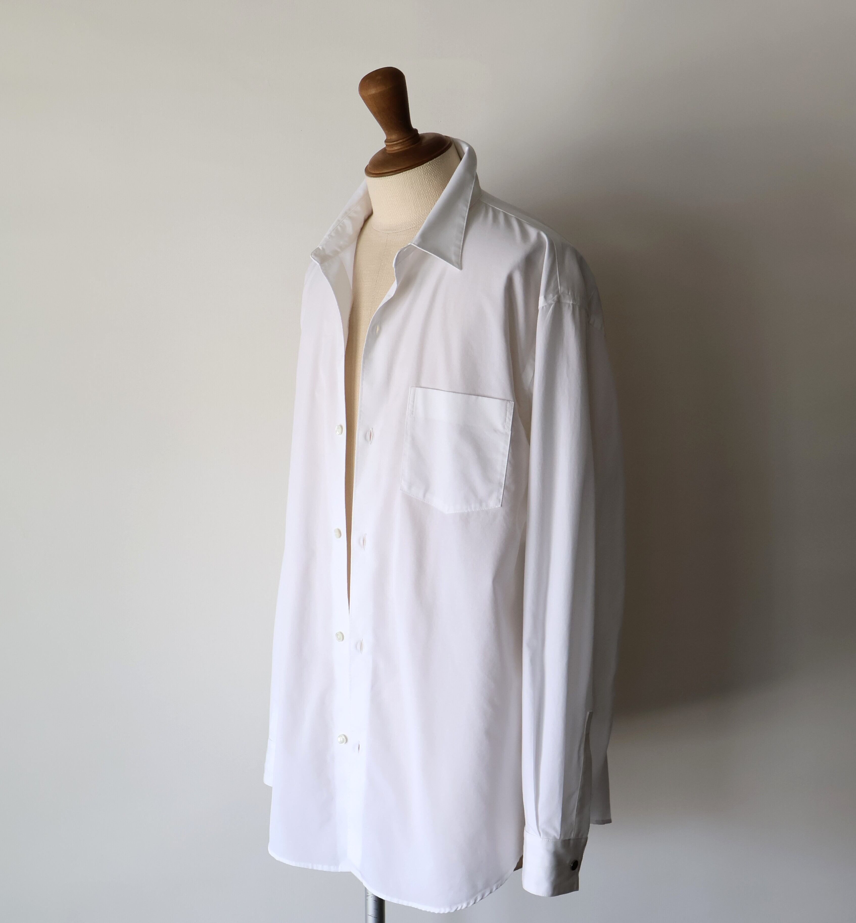 awasa “ regular collar shirt ( White )” | H.inch