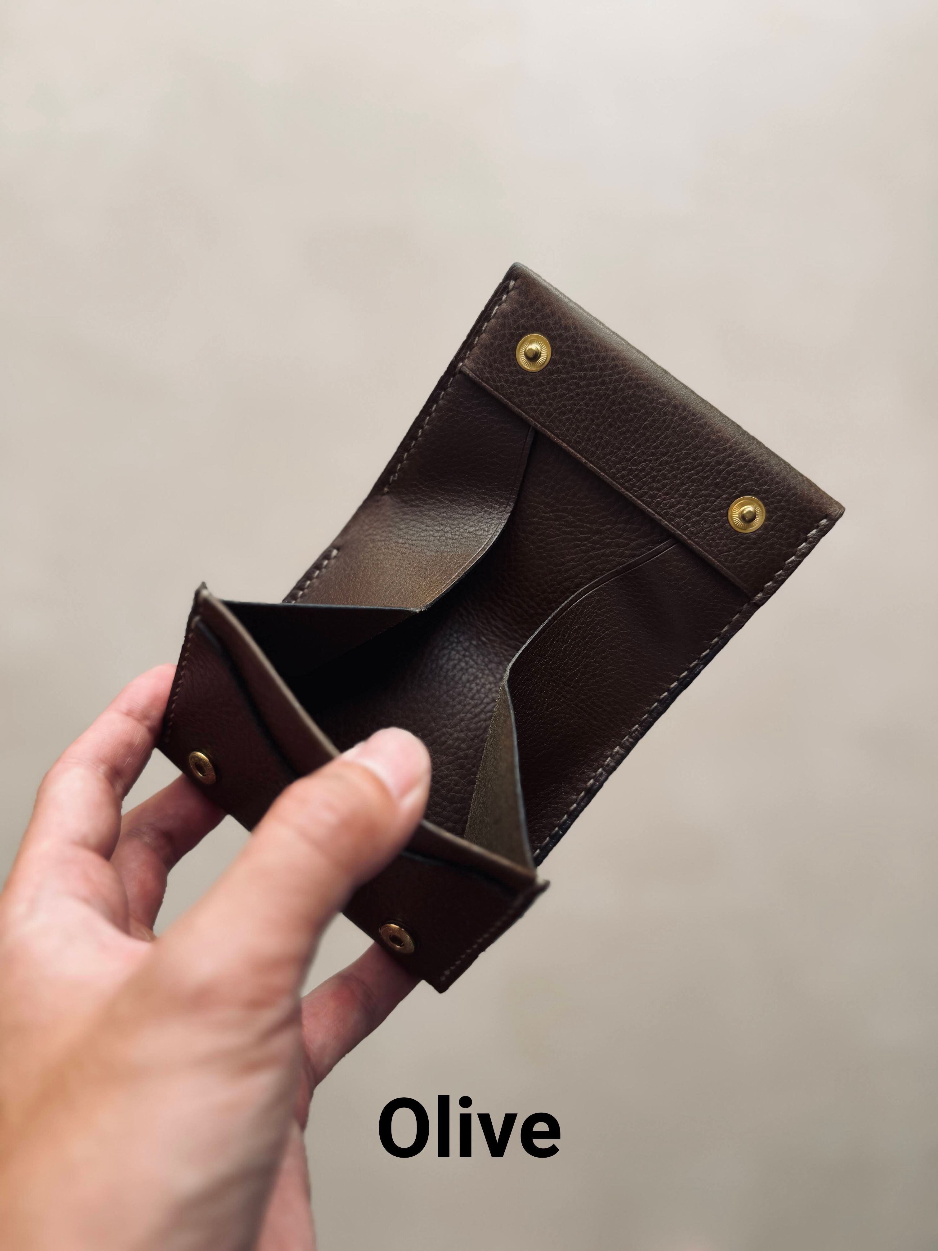 ギャルソン型二つ折り財布｜コンパクトウォレット｜NEBRASKAレザー
