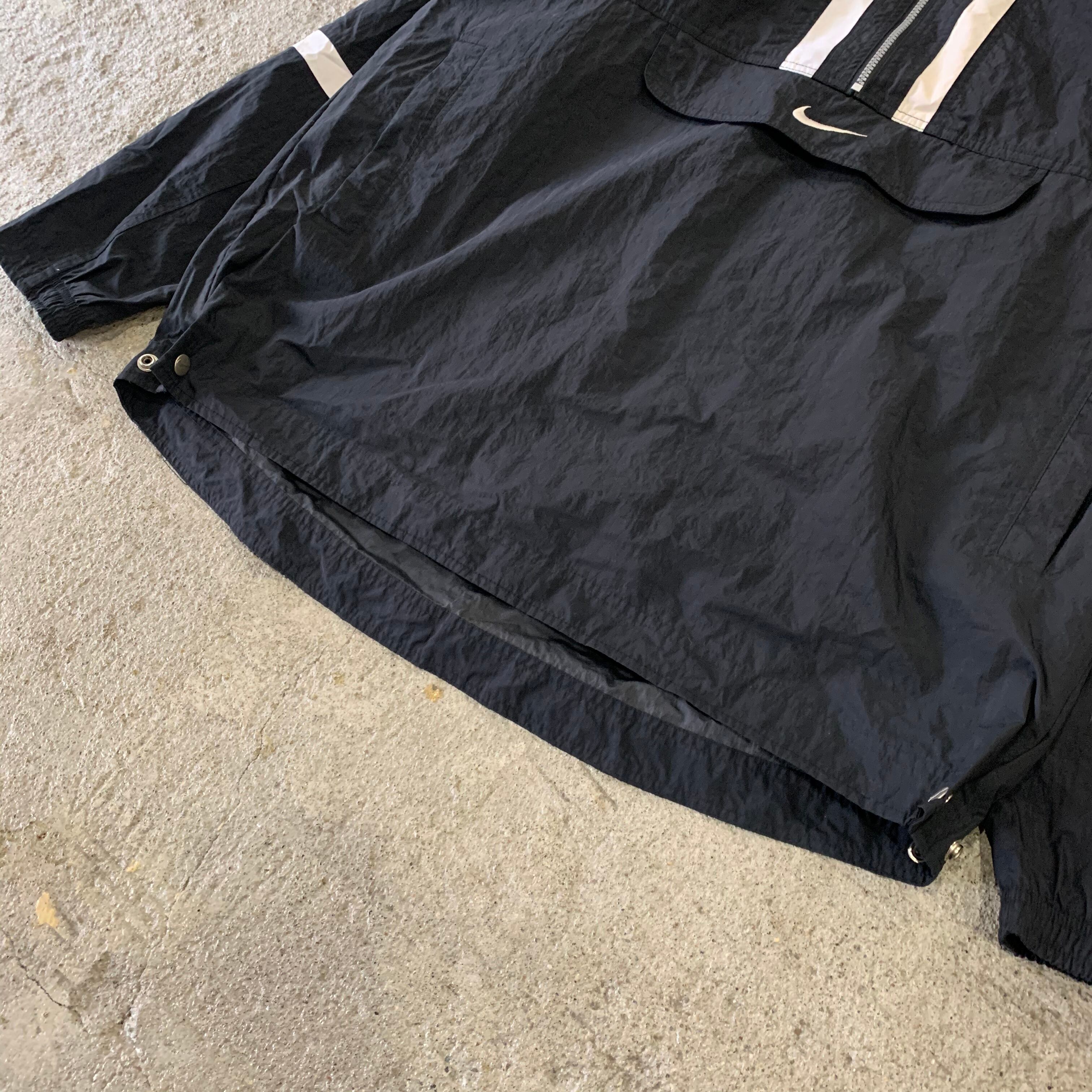 90s NIKE half zip nylon anorak | What