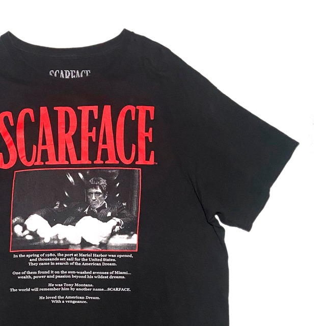 【IMPORT古着】SCARFACE TEE (size XL)