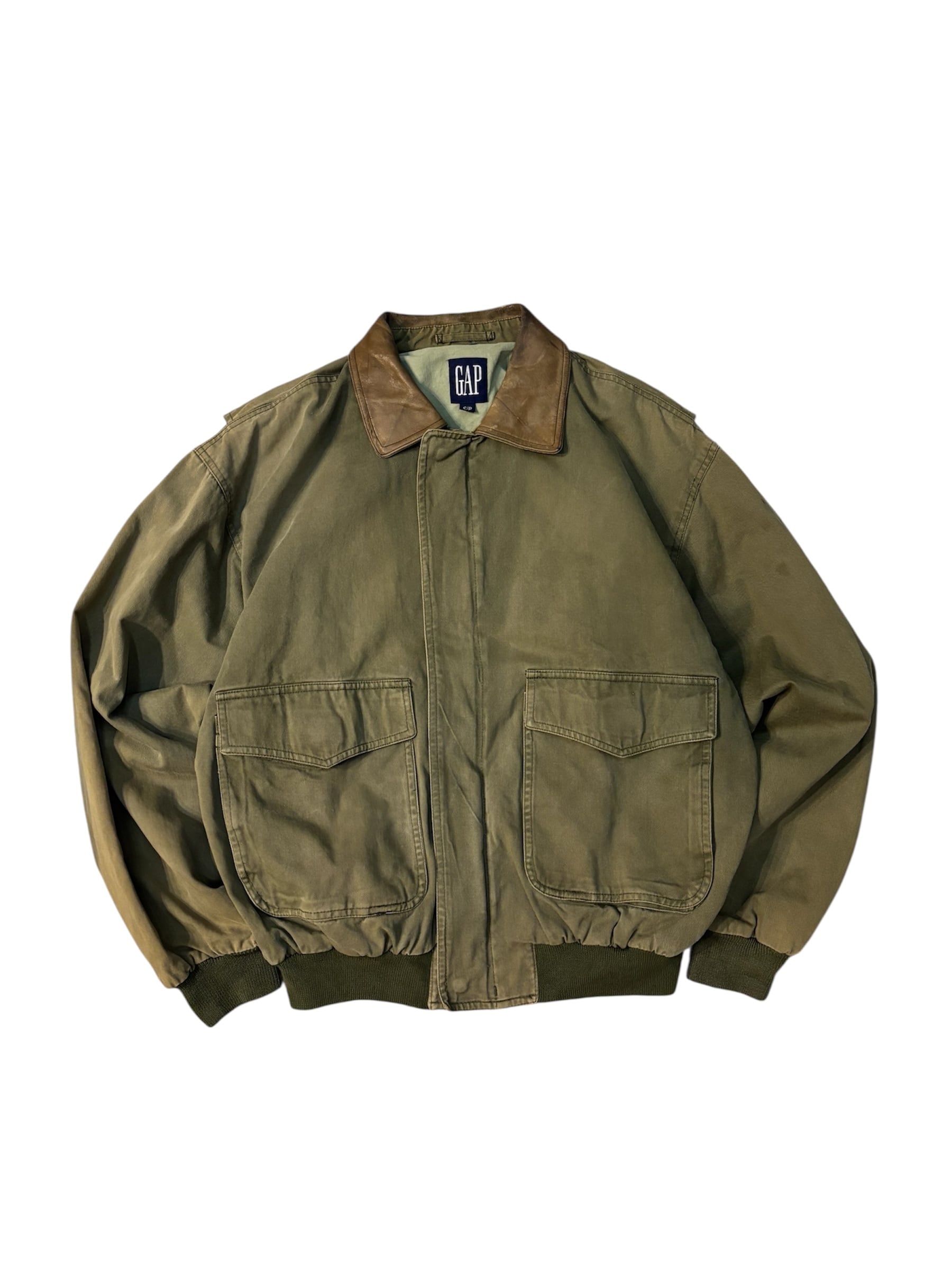 Vintage90s企業刺繍ロゴダックワークジャケット2XLカバーオール緑雰囲気 eb3aad289371936c257a71c55b212a