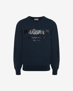 【Alexander McQueen MEN】グラフィティ スウェットシャツ