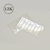 若林製作所 壁美人 ホチキスで取付壁掛けフック P-8 交換用フィルム 6枚 P-8Fh クリア 約56×31×1.8mm