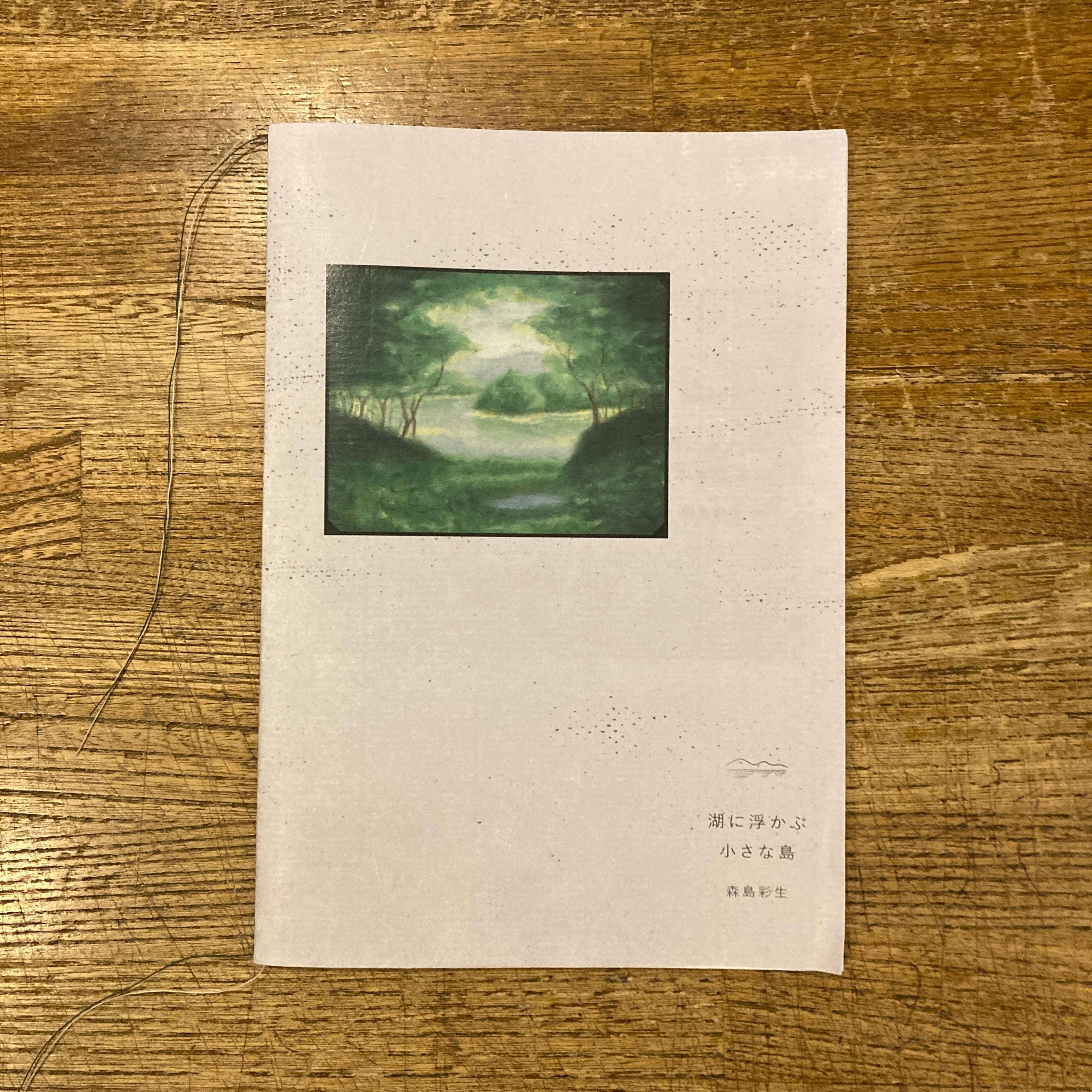 湖に浮かぶ小さな島 / 森島彩生 | 百年