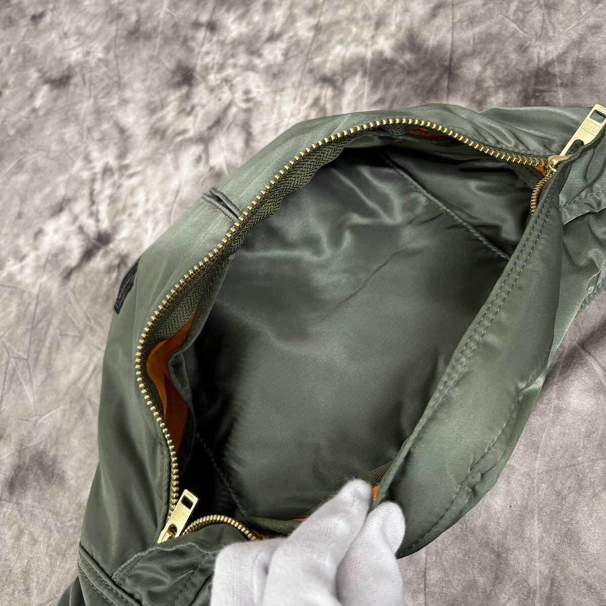 新品 PORTER / TANKER WAIST BAG(L) セージグリーン