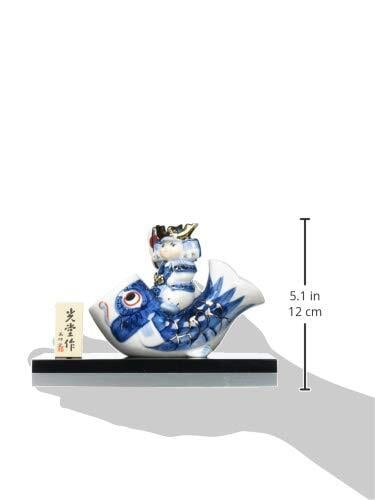 在庫セール】[薬師窯] 五月人形 日本製 瀬戸物 染錦 鯉のぼり大将 | paghag