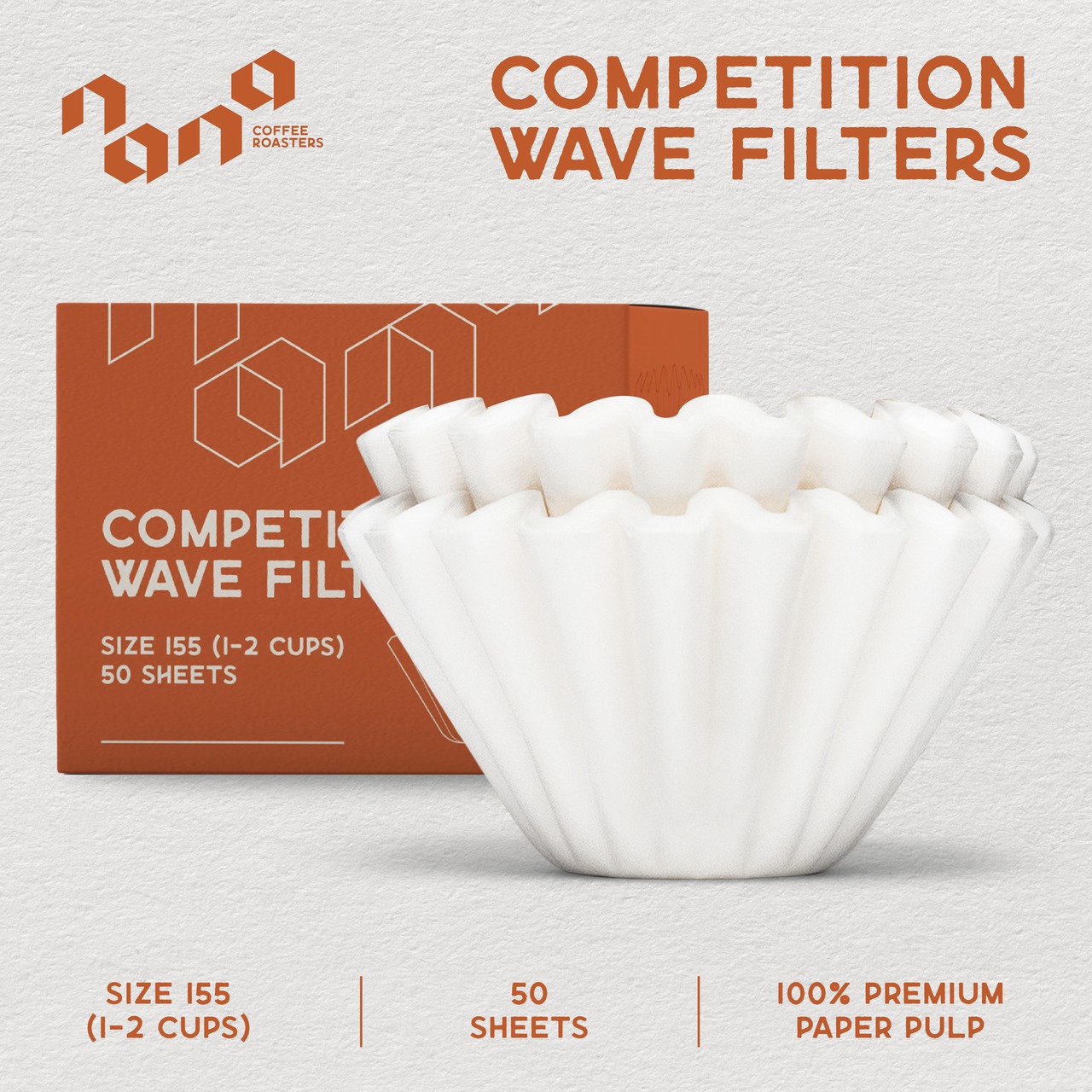 Competition Wave Filters (50 pcs per box)