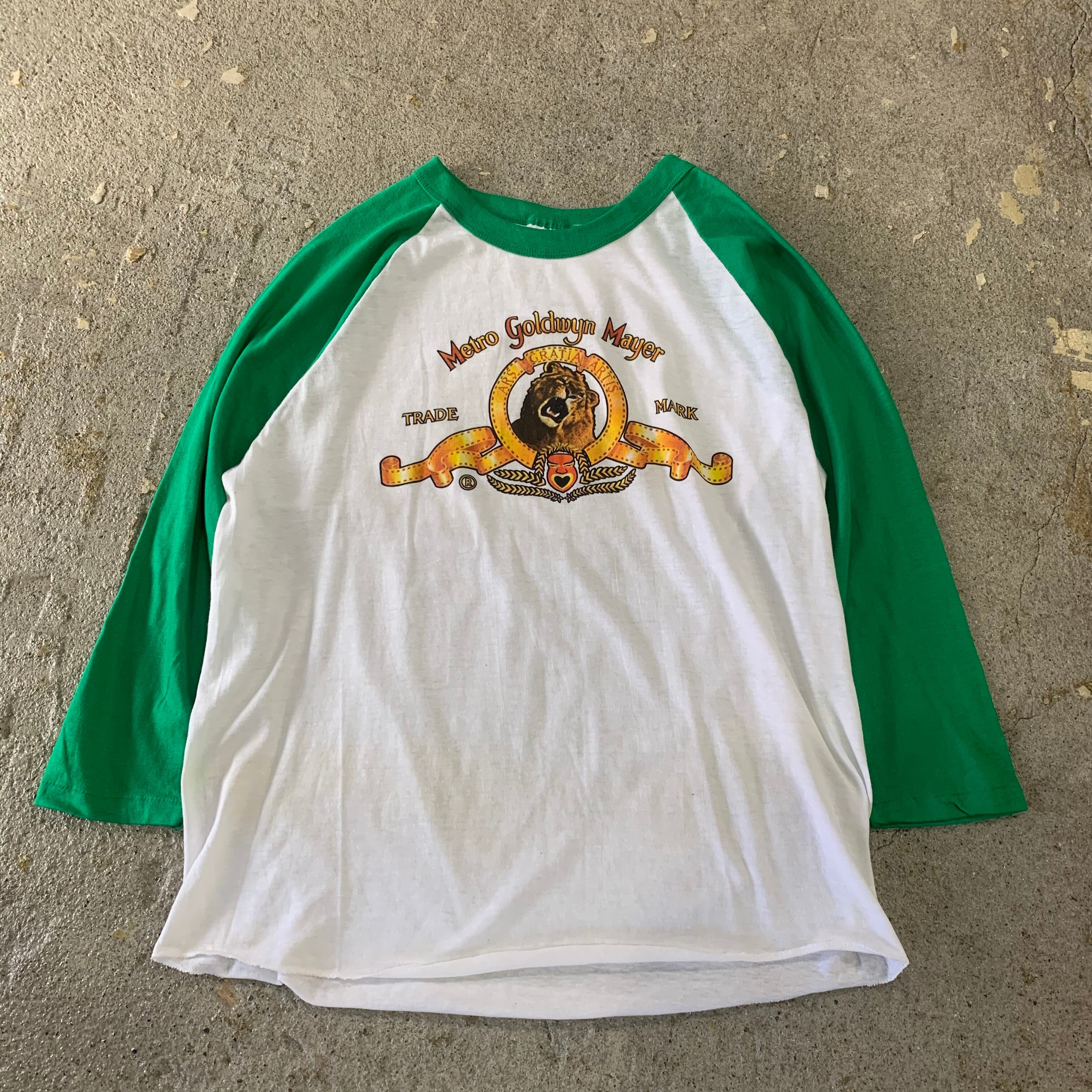 90s metro goldwyn mayer raglan sleeve T-shirt | What