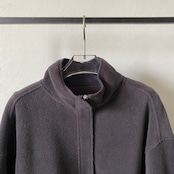 【受注予約:11月上旬入荷予定】ウォームフリースハーフジップBZ/チャコール