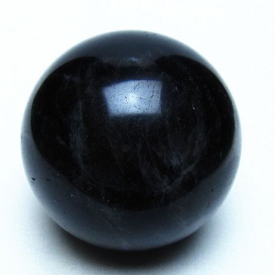 モリオン 黒水晶 丸玉 59mm 一点物 151-9446