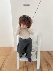 〖取寄〗韓国子供服 / 26winter / Digreen / キャンディストライプT / キッズ / 冬服 *S~2XL*
