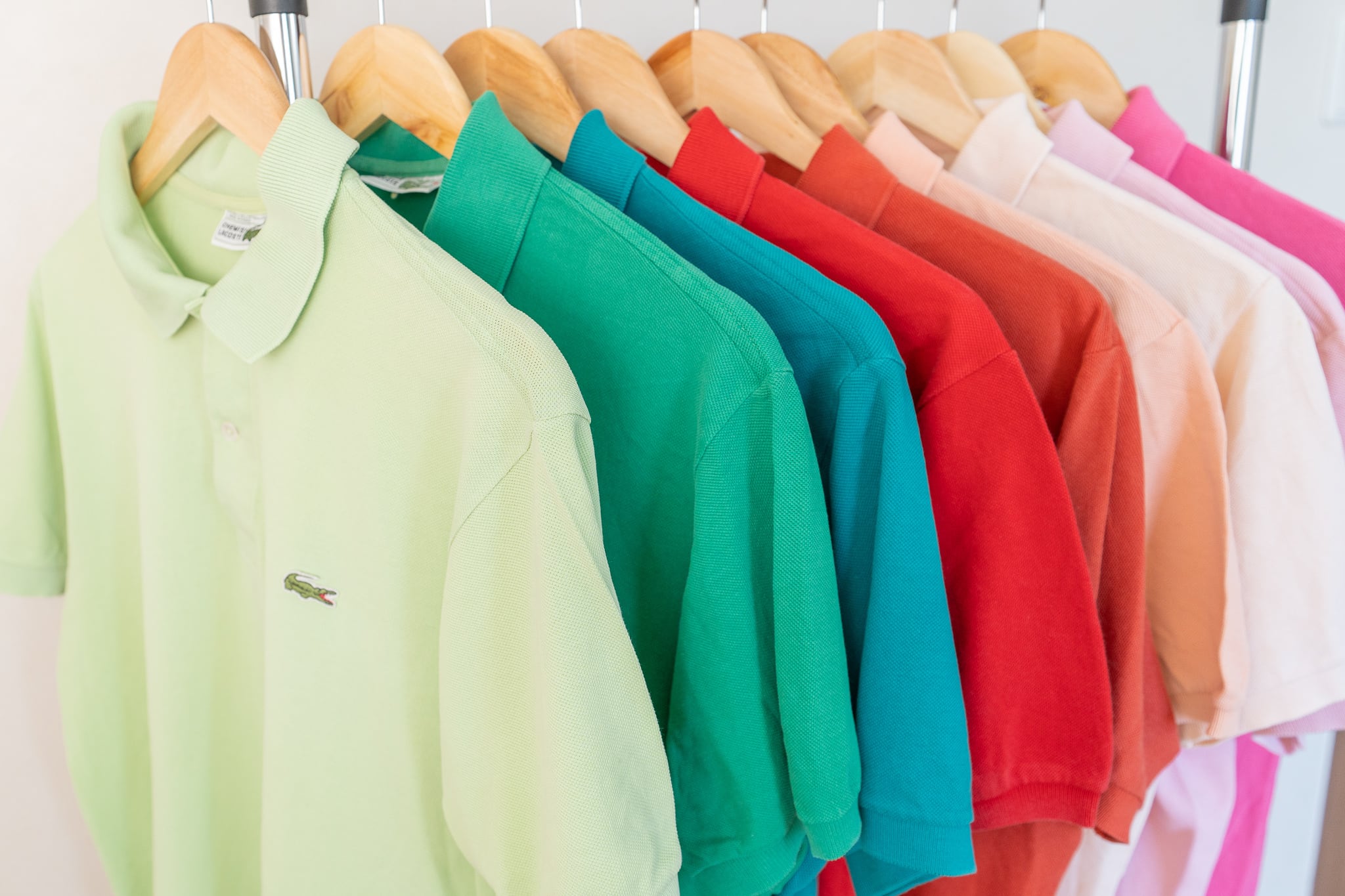1980s】CHEMISE LACOSTE Polo Shirts Made in France フレンチラコステ