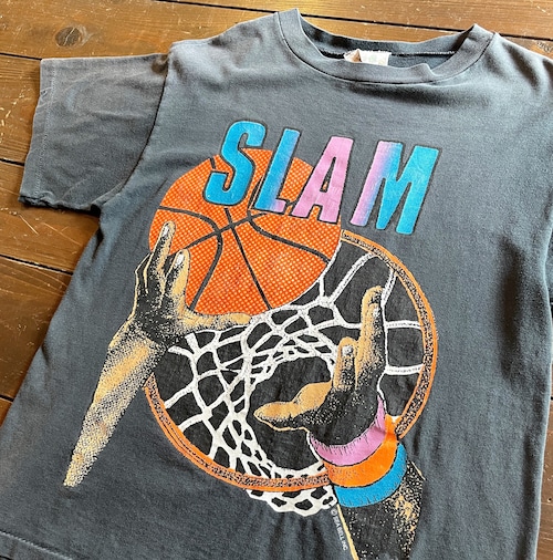 80s Basketball 〝SLAM DUNK〟print  T-Shirt