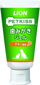 ライオン PETKISS 歯みがきジェル チキン風味 ペット用 単品 LIONPET