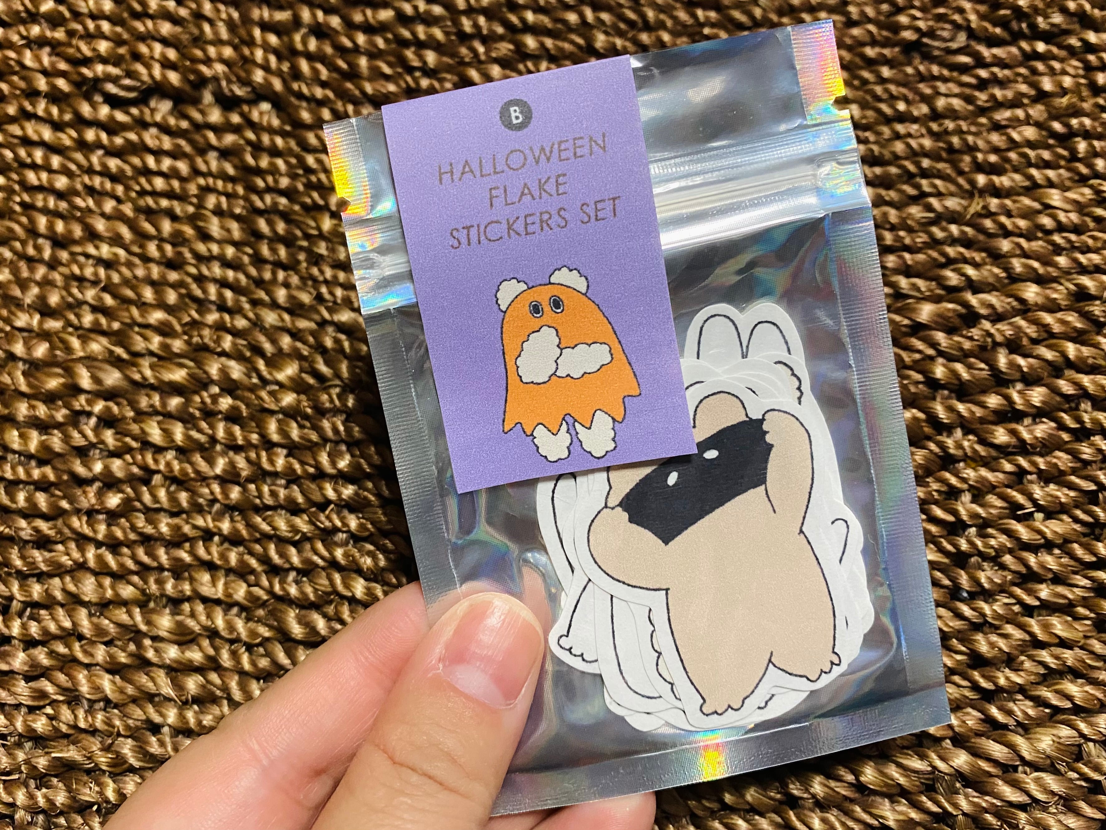 なかよしハロウィンフレークシール