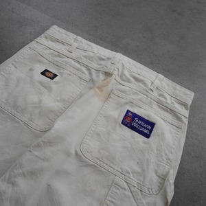 Dickies Sherwin-Williams white painter pants [W33.5L28相当] 古着