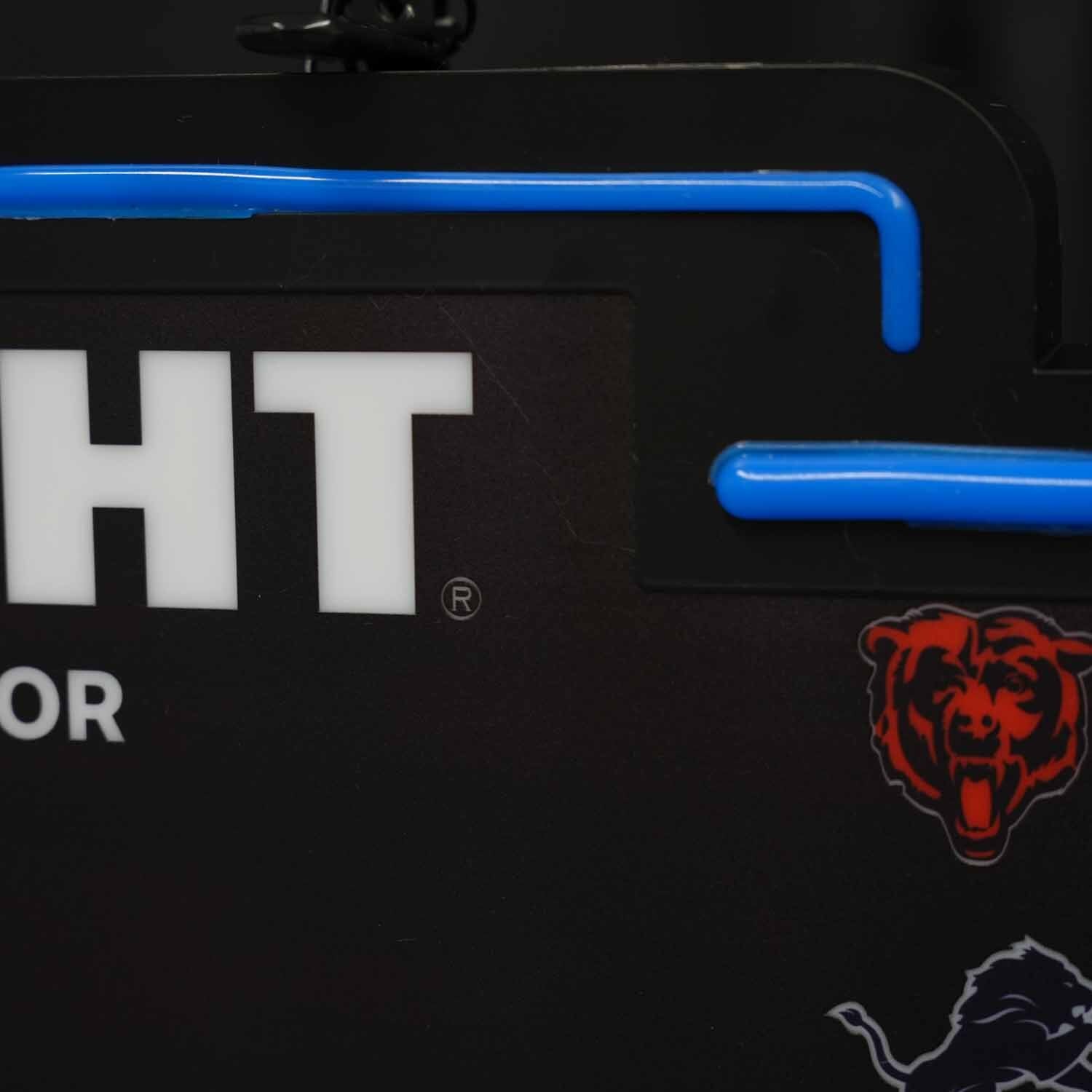 US直輸入 大サイズ オフィシャルネオンサイン NFL × BUD LIGHT 2025