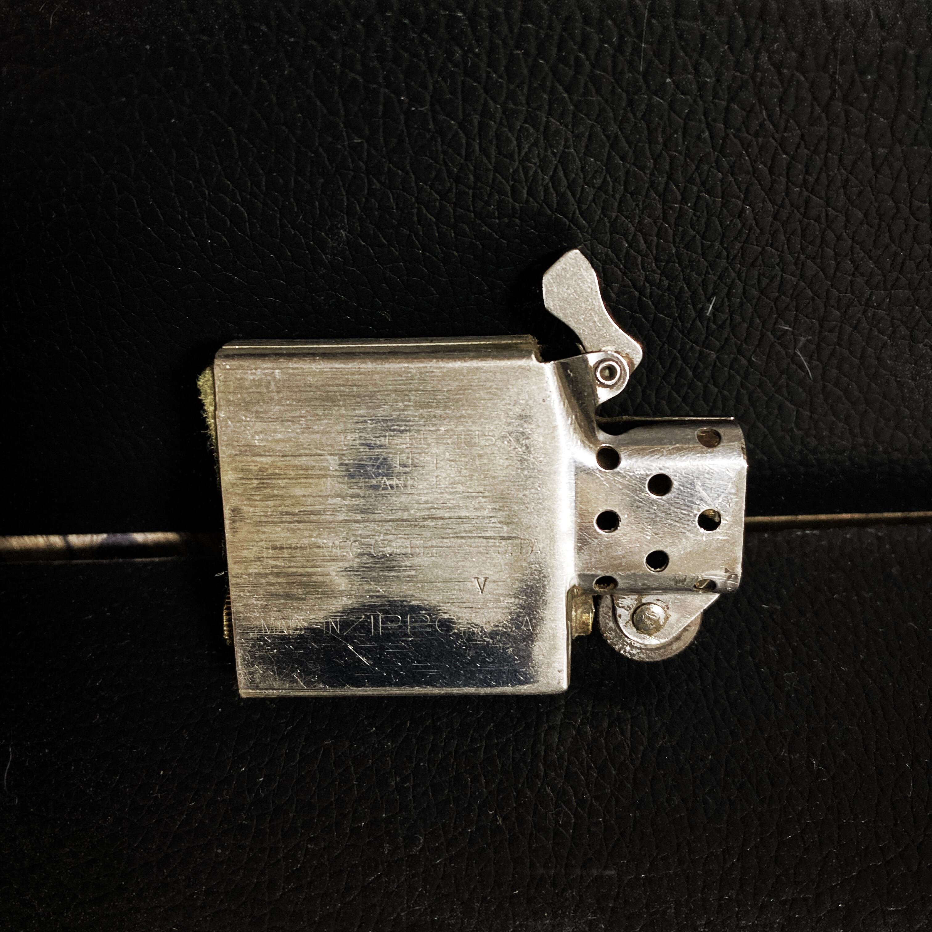 Zippo 1989年5月製造 発火石新品交換 着火確認済み 中古 ヴィンテージ 