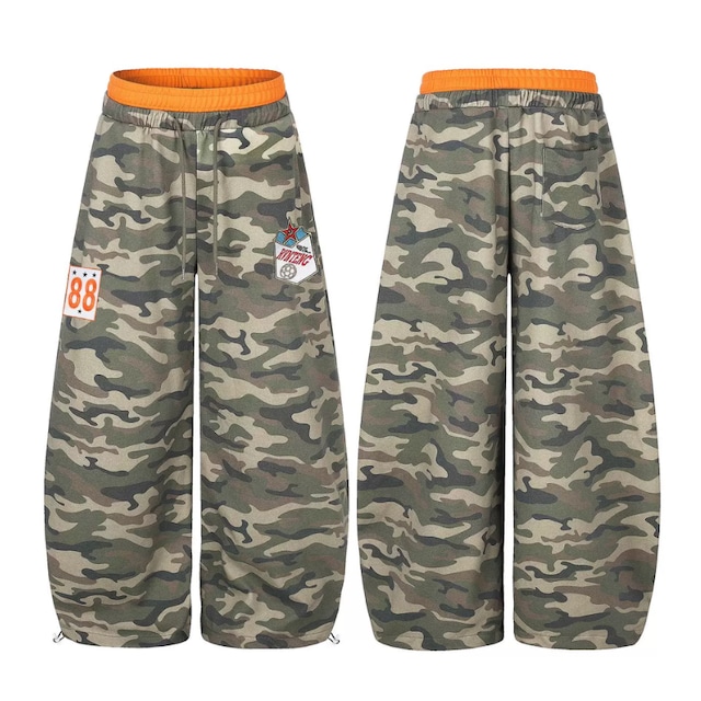 orange-point camouflage pants　オレンジポイント迷彩パンツ　J2119