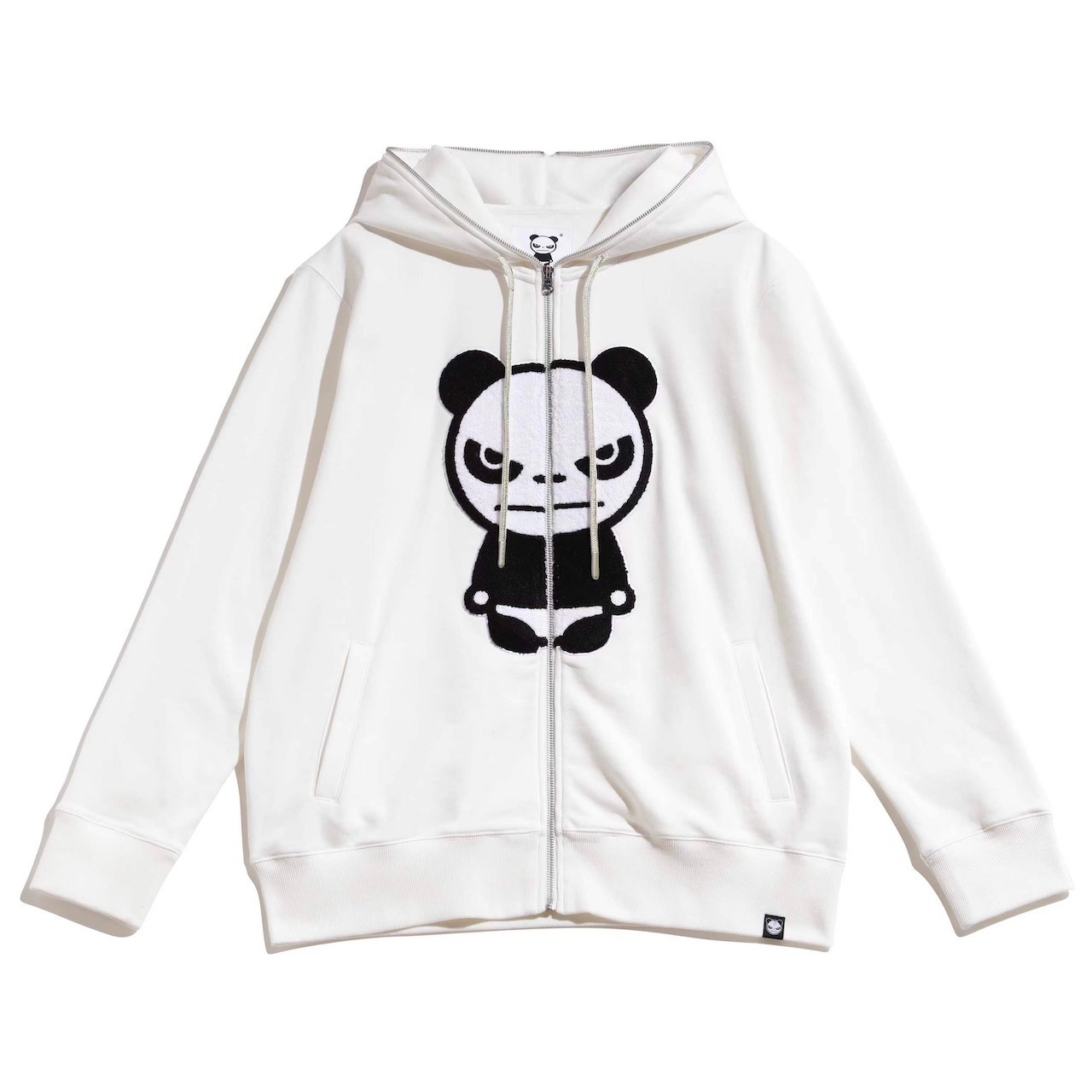 【HIPANDA ハイパンダ】男女兼用 フーディー スウェット UNISEX HOODIE SWEAT SHIRT / WHITE・BLACK・NAVY