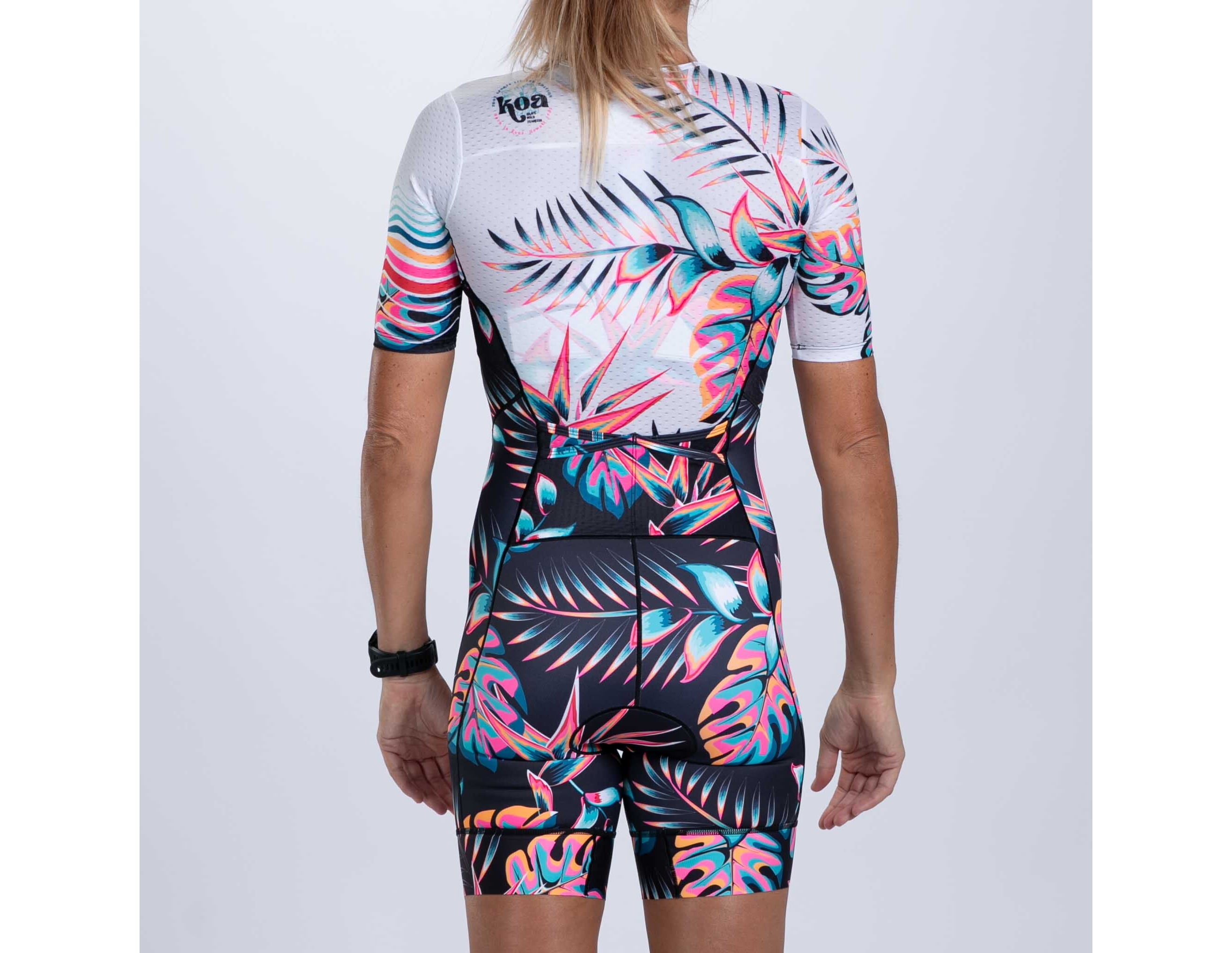 WOMEN TRI AERO FZ RACESUIT (KOA TROPICAL) レディース WOMEN TRI AERO FZ RACESUIT (KOA TROPICAL) レディース