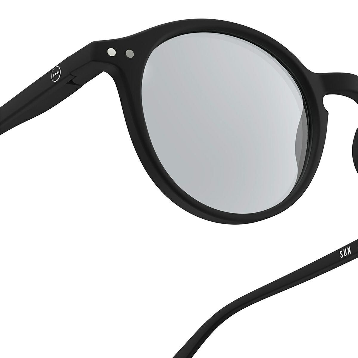 IZIPIZI イジピジ SUN LIGHTCOLOR #D ブラック(ライトグレイレンズ)