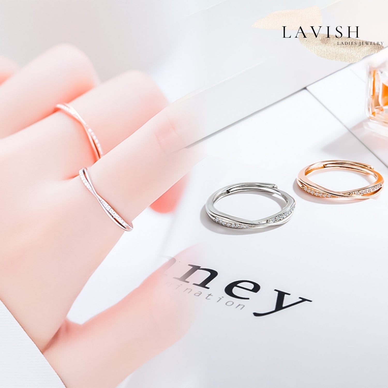 フェアリースリム リング ｜ フリーサイズ 指輪 レディース | LAVISH