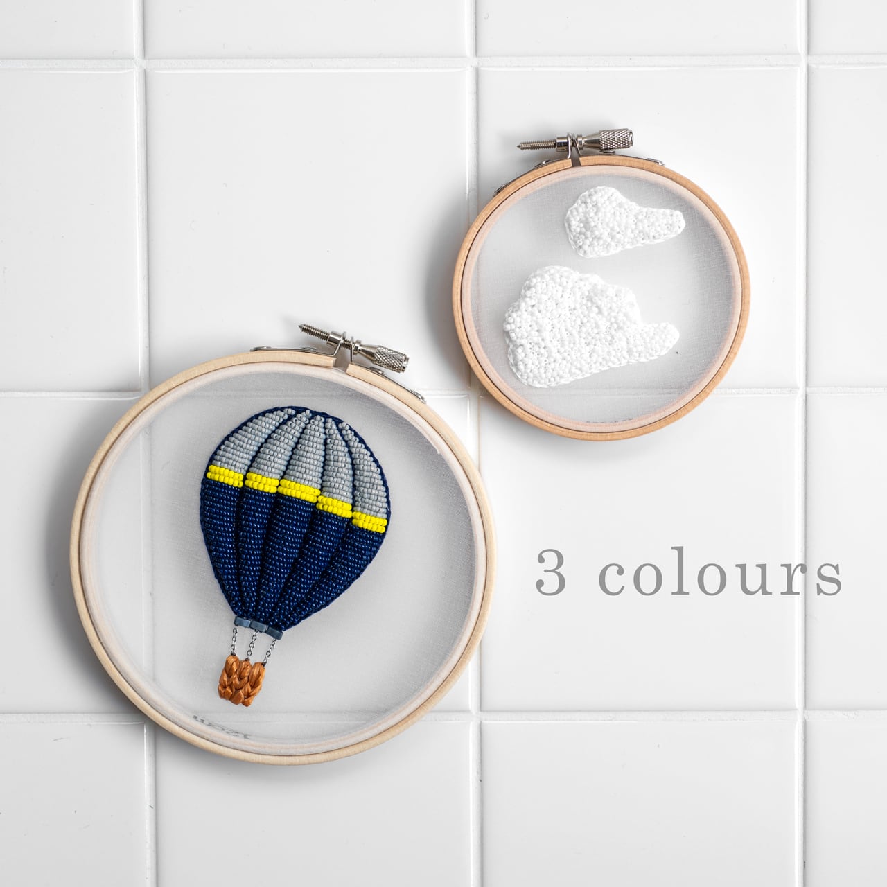 気球の刺繍キット | Colorbucket by Lemmikko