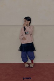 韓国子供服 / growb / ボタン ジョガーパンツ / 秋服 *XS~JM*